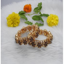 Mrigakshi Mystique floral bangles