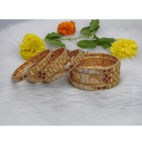 Floral Fusion Paan Bangle