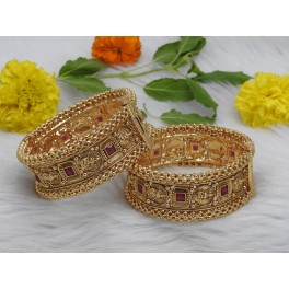 Ruby Reverence Bangles