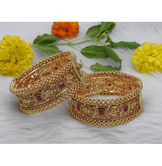 Ruby Reverence Bangles