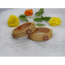 Ruby Temple Radiance Bangles