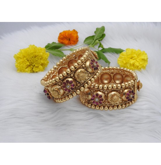 Amber Glow Bangles