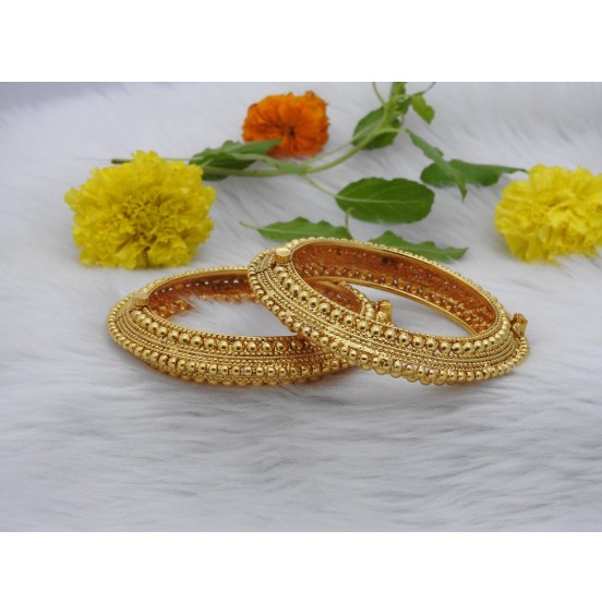 Elysian Gold Bangles