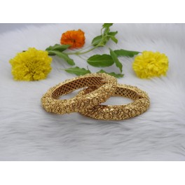 Golden Ember Bangles