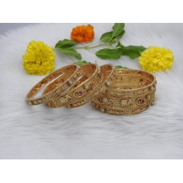 Royal Tusker Blossom Bangles