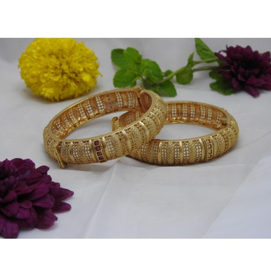 Antique Matte Bangles