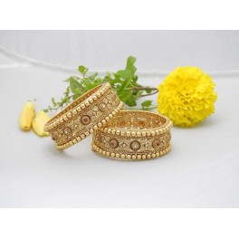 Leafy Luster Bangles