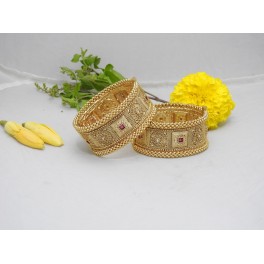 BurgundyBliss Velvet Bangles