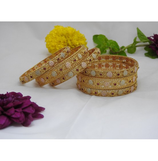 Meena Mosaic Bangles Pack